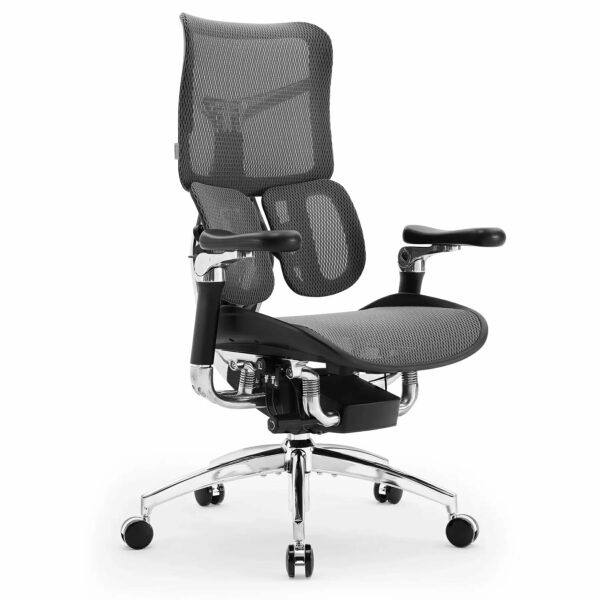 sihoo ergonomic office chair (black/grey) – model m57b n106