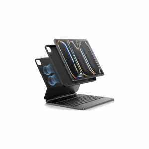 esr rebound magnetic keyboard case 360, compatible with ipad pro 11 (2024), us layout, black
