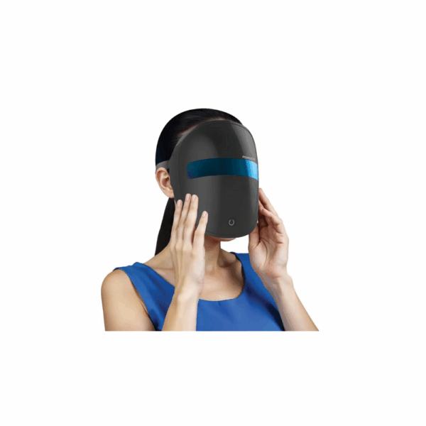 porodo lifestyle aura glow light therapy mask – black