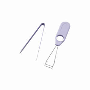 akko metal keycap & switch puller combo (purple)