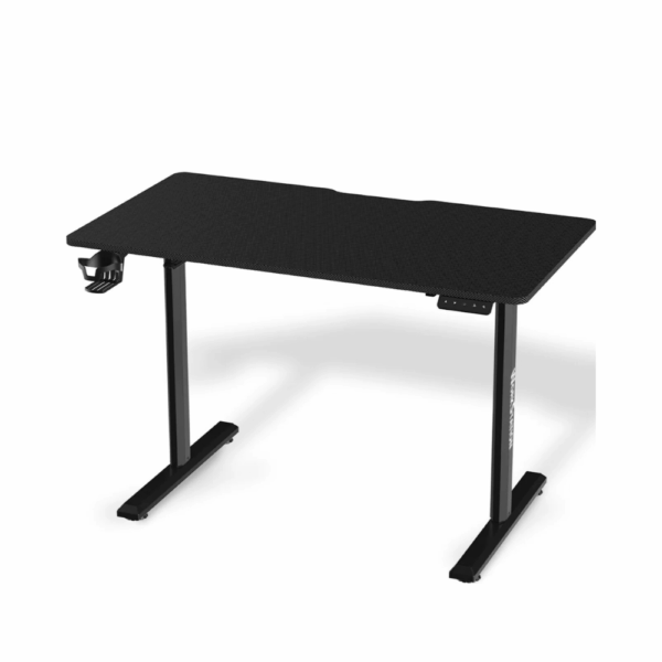 fantech ws311 work station adjustable rising desk — black