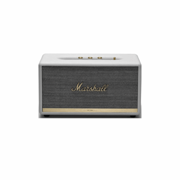 marshall stanmore ii wireless bluetooth home speaker (white)