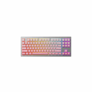 monsgeek m3w silver ice cream pink mechanical keyboard