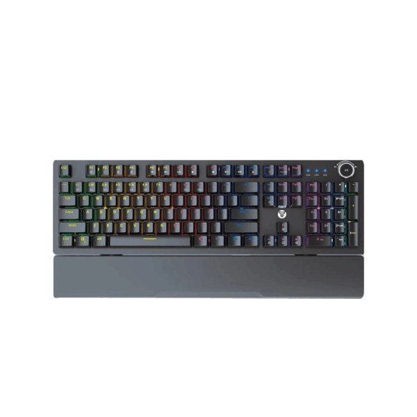 fantech mk853v2 maxpower mechanical gaming keyboard black (blue switch)