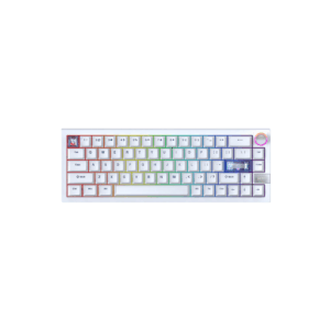 fantech mk920 maxfit6 wireless mechanical keyboard white (brown switch)