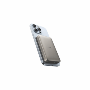 esr qi2 magslim power bank 10,000mah with kickstand – titanium