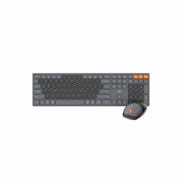 fantech wk895 go pop office wireless keyboard and mouse combo