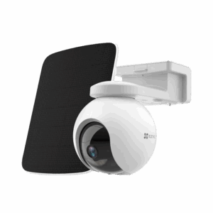 ezviz eb8 4g 2k pan tilt battery security camera with solar panel bundle