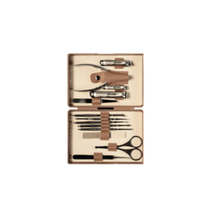 green lion 13 in 1 manicure kit – brown