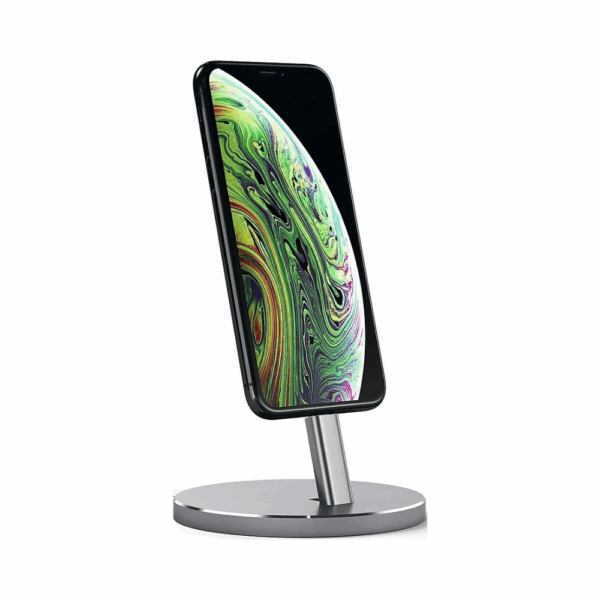 satechi aluminum mobile lightning dock – space gray