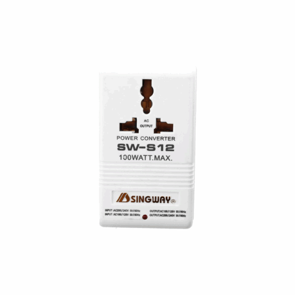 singway sw s12 100w step up/step down power converter