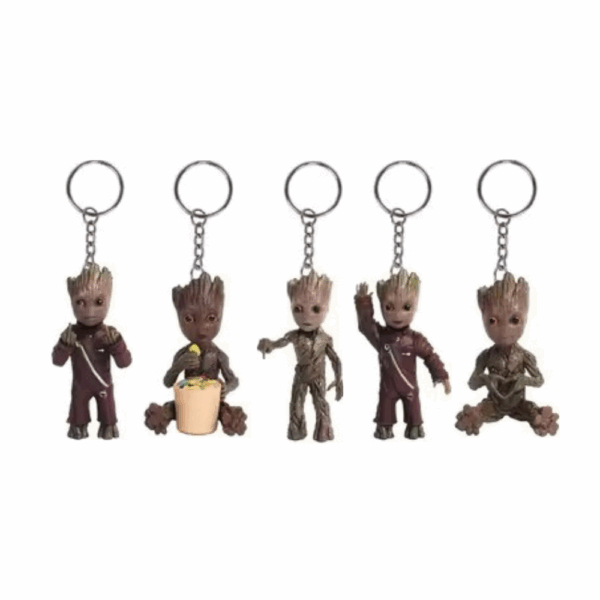 Baby Groot Keyring Collection