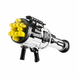 12 burst mortar rocket launcher soft bullet toy