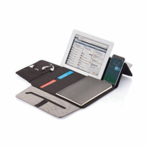 xd design seattle universal tablet portfolio (7–8") – grey