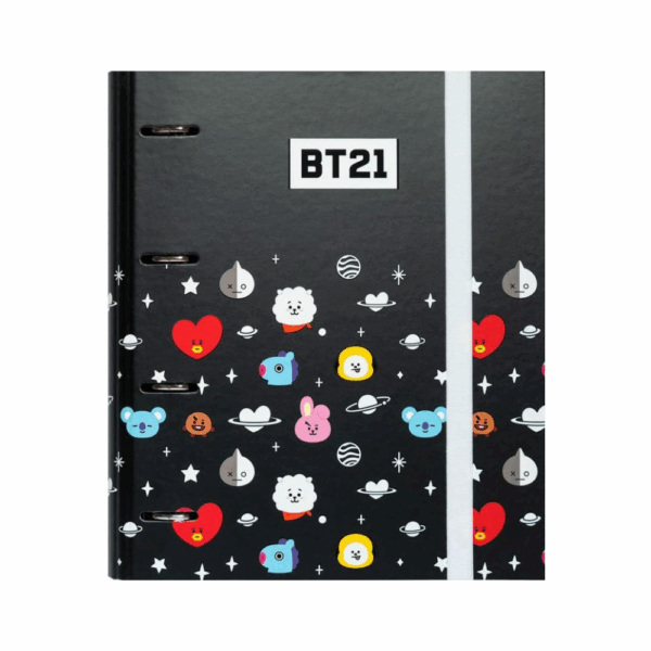 erik premium bt21 4 ring binder cover – a4, 26 x 32 cm