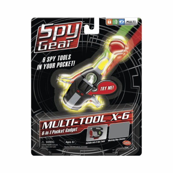 spy gear x 6 secret toolkit