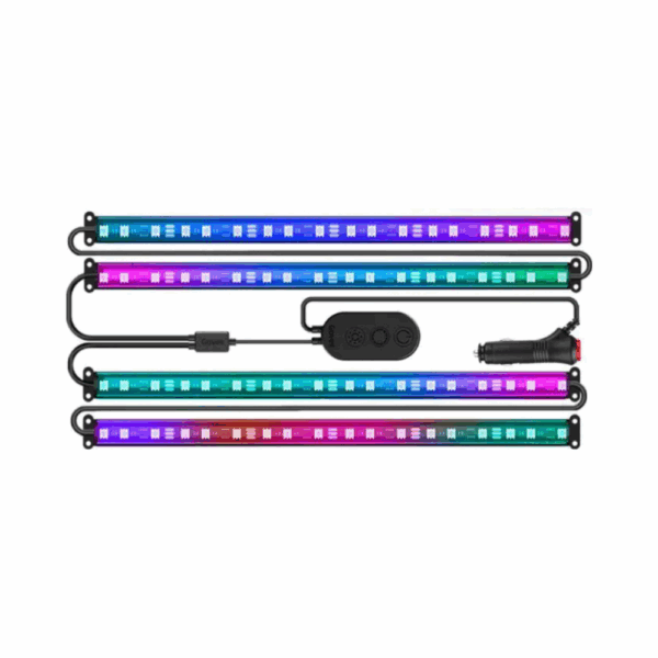 govee rgbic interior car lights (without remote control) (h7090 / h70900d2)