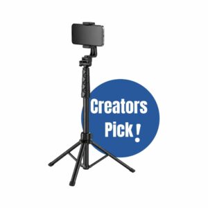 ugreen 15609 selfie stick tripod with bluetooth remote