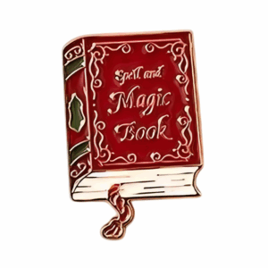 harry potter magic book enamel pin