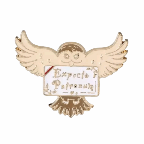 harry potter owl enamel pin