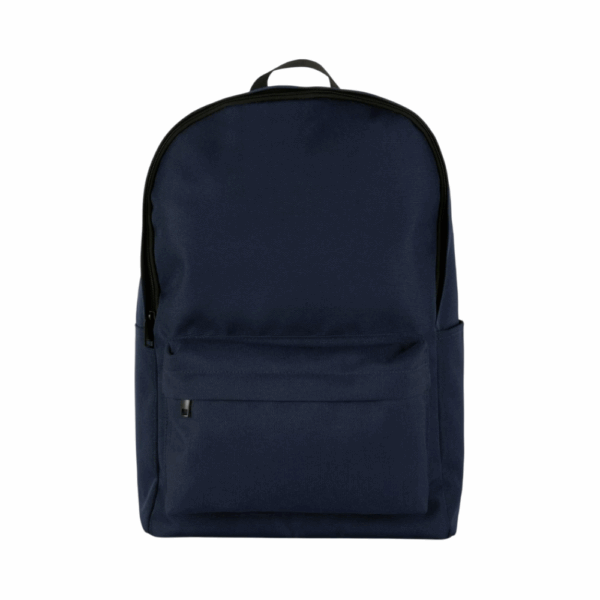 casual navy backpack