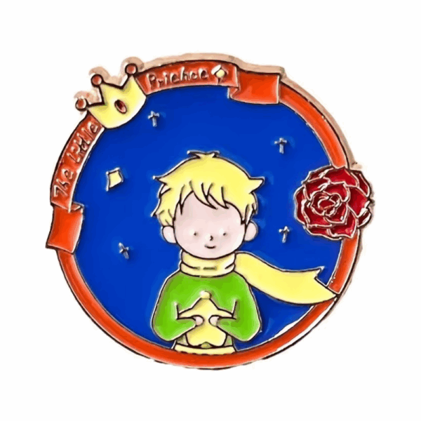 the little prince enamel pins