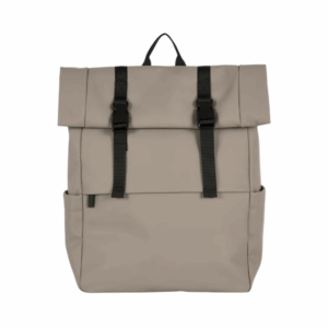roll top backpack (taupe)