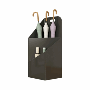 modern geometric umbrella rack