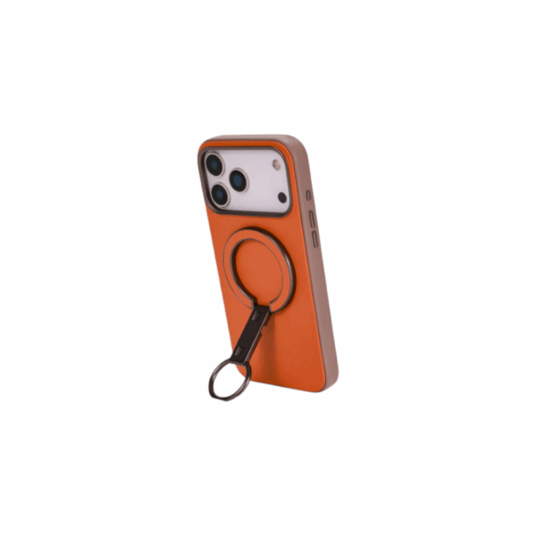 a case kilyos magnetic phone ring stand vegan leather