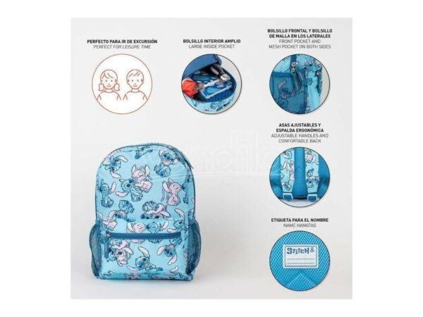 disney stitch and angel backpack