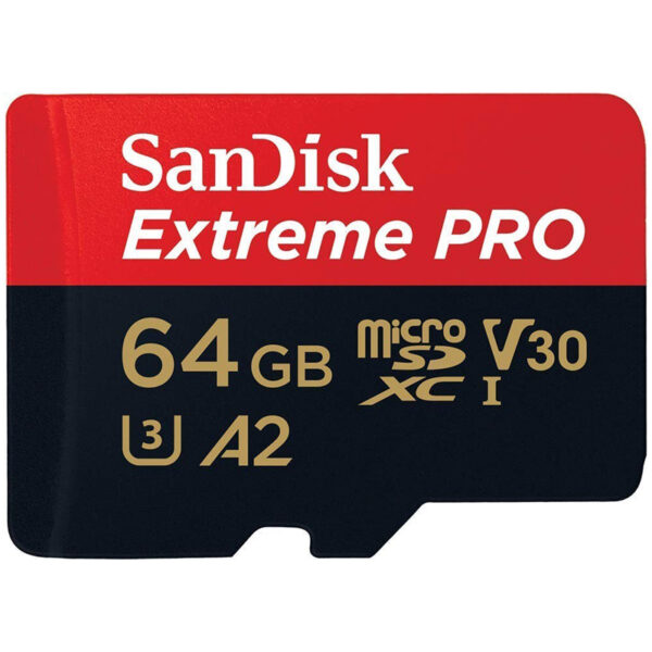 sandisk extreme pro microsdxc uhs i card (64gb)