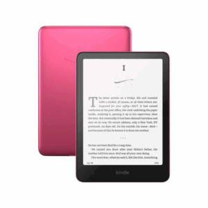 amazon kindle paperwhite signature edition metallic raspberry (32 gb)