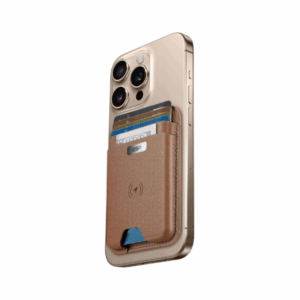 esr magnetic wallet boost (halolock) – caramel brown