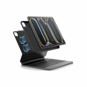 esr rebound magnetic keyboard case 360 – ipad pro 13 (2024) black