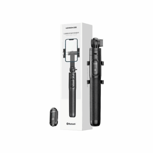 ugreen 15062 selfie stick tripod with bluetooth remote