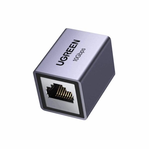 ugreen 15117 rj45 ethernet connector 1 pack (space gray)