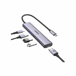 ugreen 15495 5 in 1 usb c hub (100w pd, 4k@30hz hdmi)