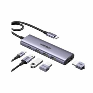 ugreen 15596 5 in 1 usb c hub (100w pd, 4k@30hz hdmi)