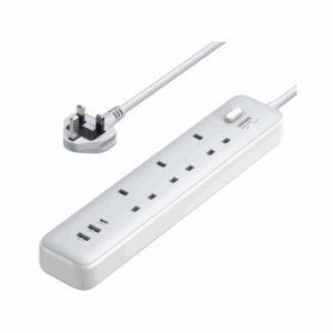 ugreen 15461 30w 3 ac power strip with master switch (2a1c)