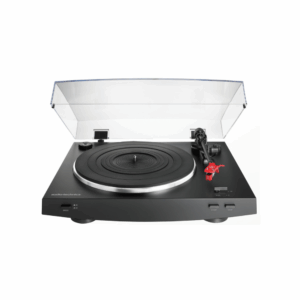 audio technica at lp3bk belt drive stereo turntable (black)