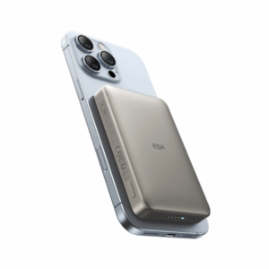 esr qi2 magslim power bank 10,000mah – titanium