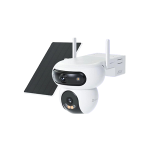 ezviz hb90 dual lens 4mp wi fi camera with solar panel