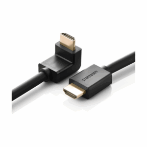 ugreen 10121 hdmi cable right angle 90 degree 2m (black)