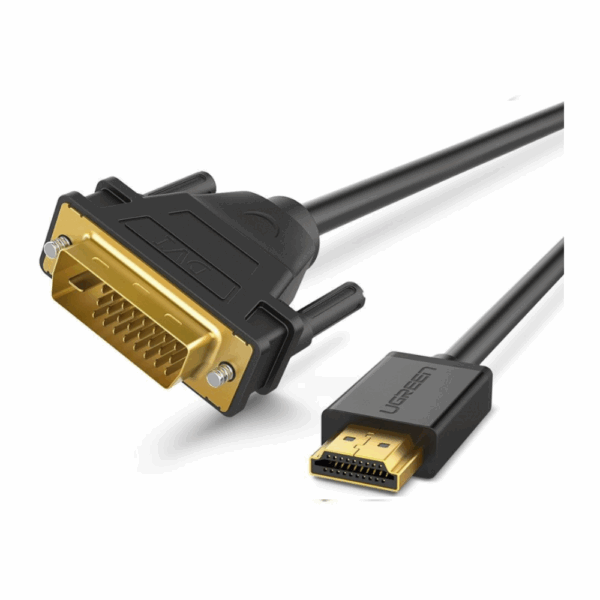 ugreen 10135 hdmi to dvi 24+1 cable (2m) (6957303811359)