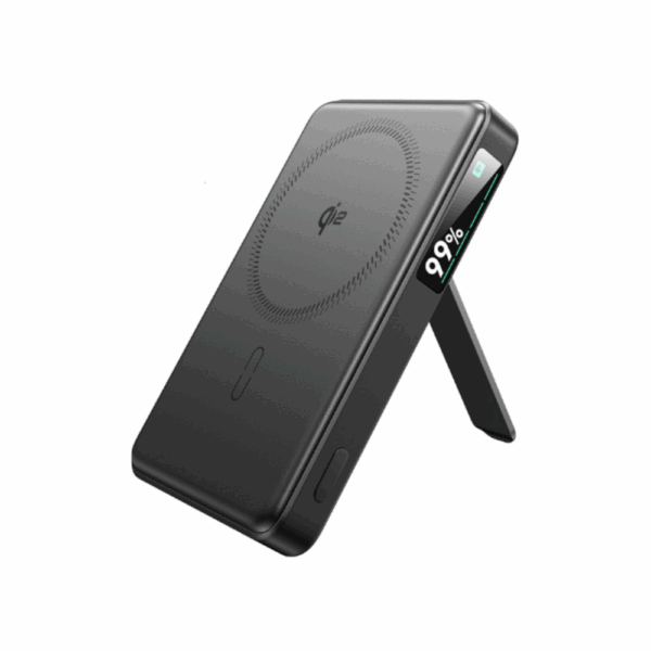 esr qi2 magslim kickstand power bank 10,000 mah – black