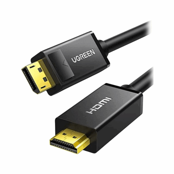 ugreen 10203 dp male to hdmi male cable 3m (black)