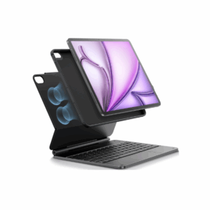 esr rebound magnetic keyboard case 360 – ipad air 13 (2025/2024) black