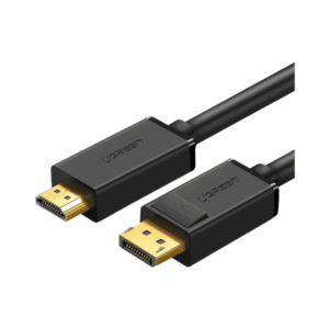 ugreen 10202 dp male to hdmi male cable 2m (black)