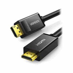 ugreen 10203 dp male to hdmi male cable 3m (black)
