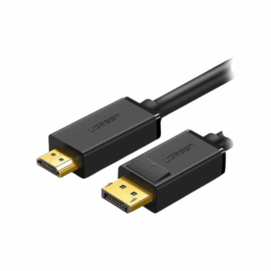 ugreen 10204 dp male to hdmi male cable 5m (black)